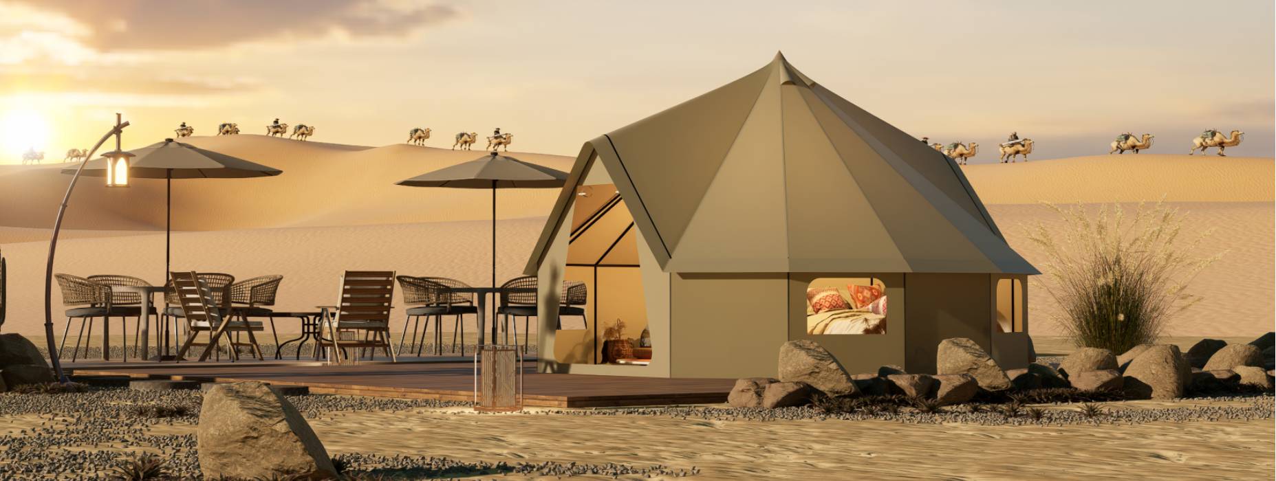 吉木乃县露营酒店帐篷产品